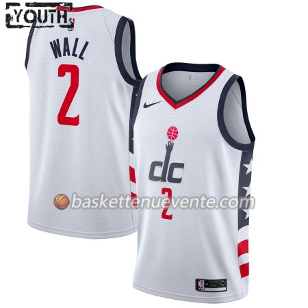 Maillot Basket Washington Wizards John Wall 2 2019-20 Nike City Edition Swingman - Enfant